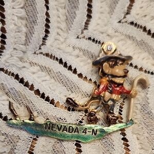 Vintage Lions Club Nevada 4-N Souvenir Trading Pin